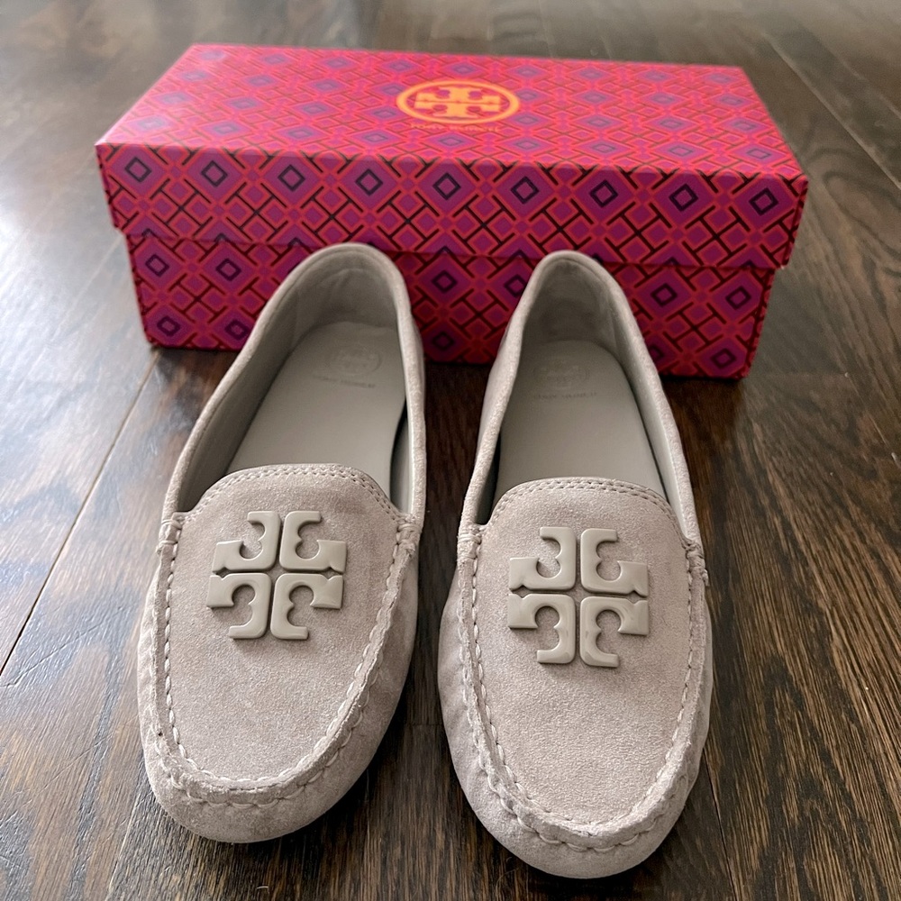 Brand new in box Tory Burch Suede Driver